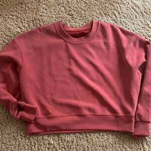 lululemon athletica Red Sweatshirt